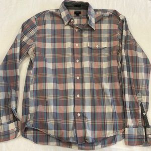 J Crew Plaid Button Down
